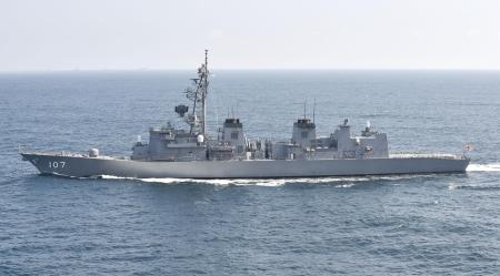 海上自衛隊の護衛艦「いかづち」