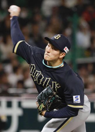 　ソフトバンク戦に先発したオリックス・高島＝みずほペイペイドーム