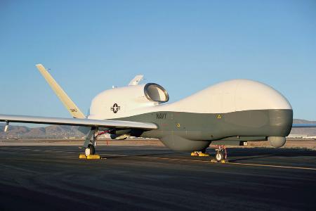 無人偵察機「ＭＱ４Ｃトライトン」（ノースロップ・グラマン提供・共同）
