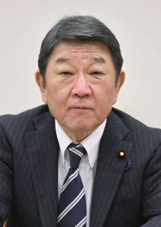 茂木敏充外相