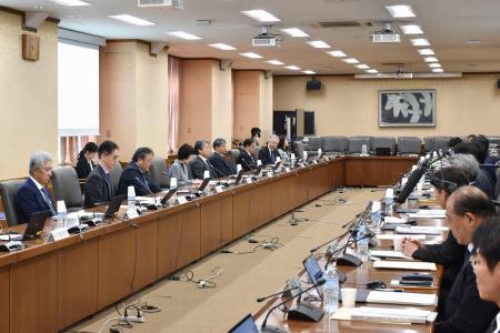 財務省が開いた全国財務局長会議＝２２日午前、東京都千代田区