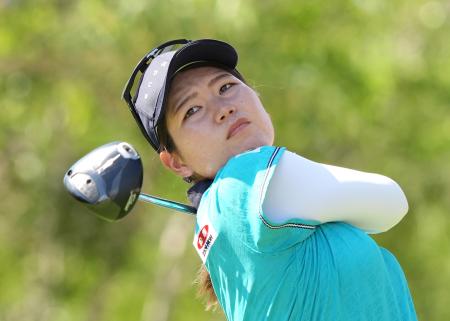 第1ラウンド、4アンダーで4位の桜井心那=エルカマレオンGC(共同)
