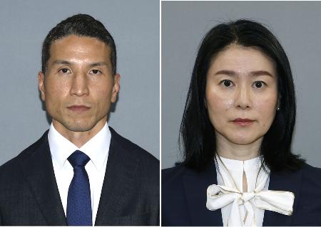 　栗田裕也氏（左）と花岡美也氏
