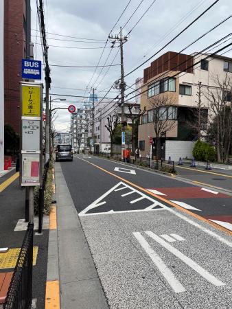 　ゼームス坂周辺。なだらかな傾斜が特徴だ＝東京都品川区