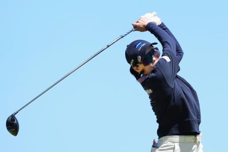 第1ラウンド、2アンダーで10位の勝みなみ=マウンテンリッジCC(共同)
