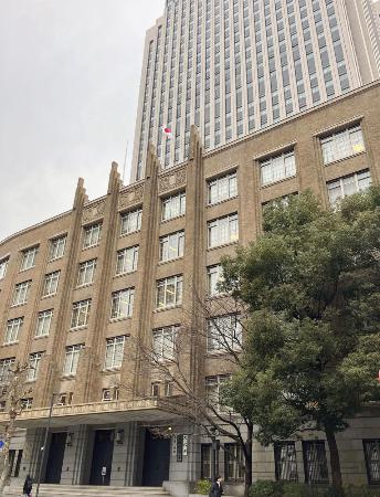 文部科学省が入る庁舎=東京都千代田区
