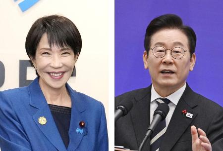 高市早苗首相、韓国の李在明大統領