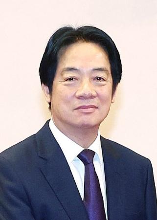 台湾の頼清徳総統（中央通信社＝共同）