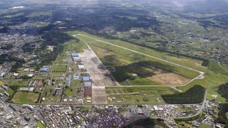 鹿児島県鹿屋市にある海上自衛隊鹿屋航空基地＝２０２３年