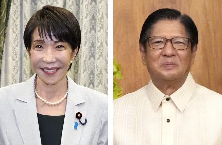 高市早苗首相、フィリピンのマルコス大統領