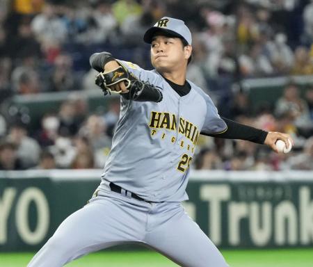 　巨人戦に先発した阪神・高橋＝東京ドーム