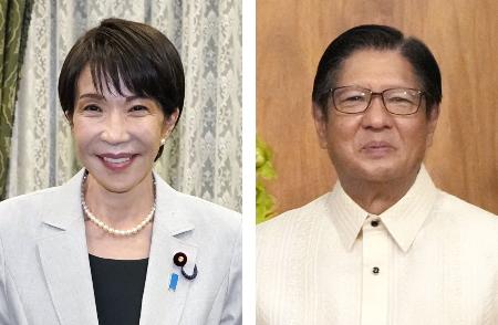 高市早苗首相、フィリピンのマルコス大統領