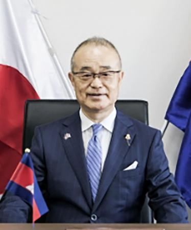 田井進氏（在仙台カンボジア王国名誉領事館のサイトから）