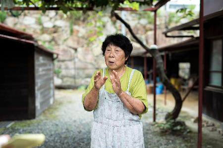 陶芸家の神山清子さん（ＲＯＯＦ　ｄｅｓｉｇｎ　ｏｆｆｉｃｅ撮影）
