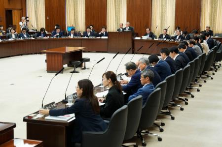 参院憲法審査会＝１０日午後