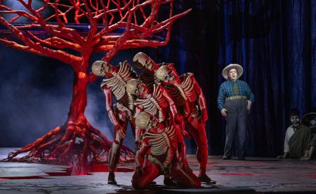 「フリーダとディエゴ 最後の夢」の一場面((C)Marty Sohl/Metropolitan Opera)