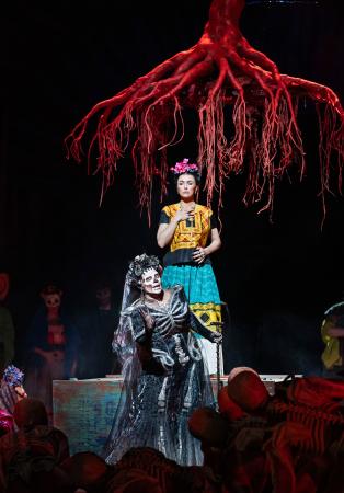 「フリーダとディエゴ 最後の夢」の一場面((C)Marty Sohl/Metropolitan Opera)