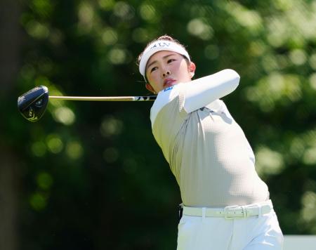 第3ラウンド、通算4アンダーで12位の山下美夢有=ヘーゼルティンナショナルGC(共同)