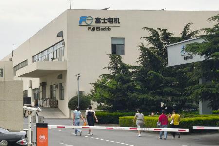 中国遼寧省大連市にある富士電機グループの工場