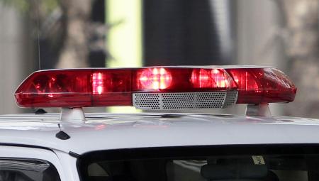 警察車両の赤色灯
