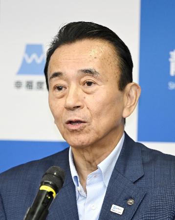 静岡県の鈴木康友知事