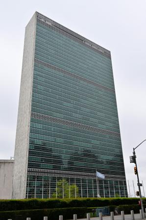 米ニューヨークの国連本部（共同）