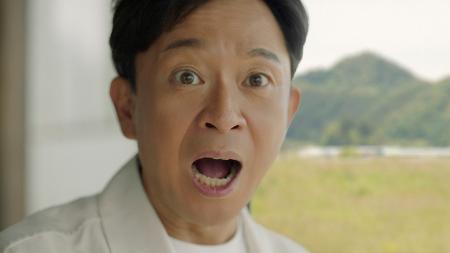 風評被害の払拭に向け、福島県が作成した県産品の安全性をPRする動画「水産物編」に出演する「TOKIO」の元メンバー城島茂さん(福島県提供)