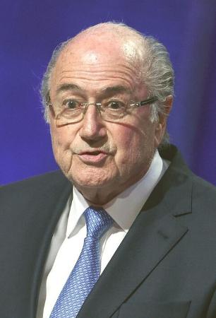 ＦＩＦＡのブラッター前会長（ゲッティ＝共同）