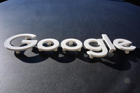 米グーグルのロゴ＝２０２５年１０月（ＡＰ＝共同）
