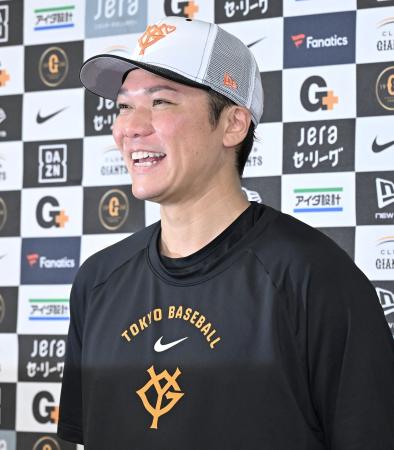 　プロ野球のマイナビオールスターゲームプラスワン投票で選ばれた巨人・坂本＝２２日、東京ドーム