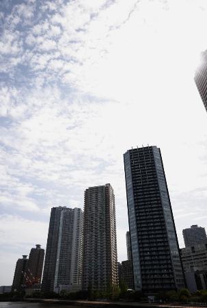 東京都内の高層マンション