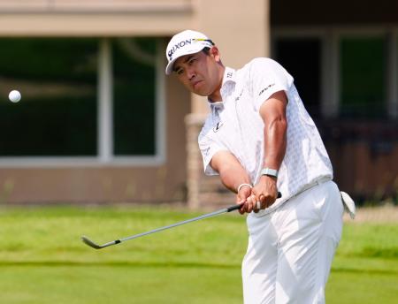 第３ラウンド、通算１３アンダーで１３位の松山英樹＝ＴＰＣツインシティーズ（共同）