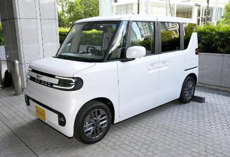 ＢＹＤが発売する軽ＥＶ「ＲＡＣＣＯ（ラッコ）」＝横浜市