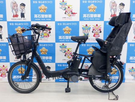 押収された「モペット」に改造された電動アシスト自転車（大阪府警提供）