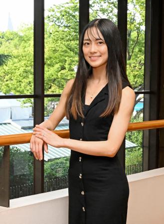 英国ロイヤル・バレエ団の前田紗江=東京都内