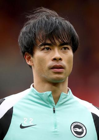 三笘薫選手（ゲッティ＝共同）