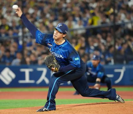 ７回、力投するＤｅＮＡ・尾形＝横浜