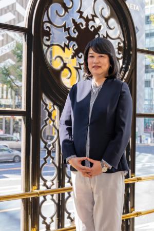 　和光の庭崎紀代子社長（提供写真）