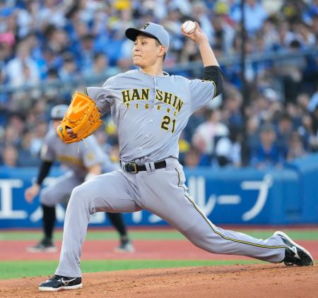 ＤｅＮＡ戦に先発した阪神・大竹＝横浜