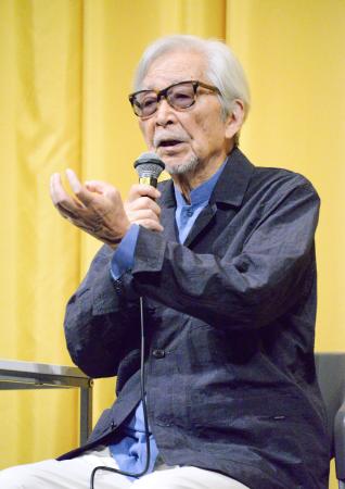 映画祭に登場した山田洋次監督=東京都豊島区(主催者提供)
