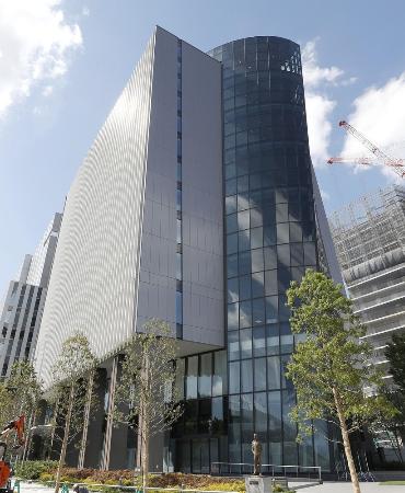 ＪＯＣなどが事務局を置く「ジャパン・スポーツ・オリンピック・スクエア」＝東京都新宿区