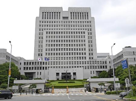韓国最高裁＝７月、ソウル（共同）