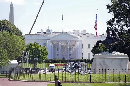 米ワシントンのホワイトハウス（共同）