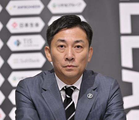　Ｂリーグの島田慎二コミッショナー