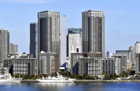 東京都内のマンション群