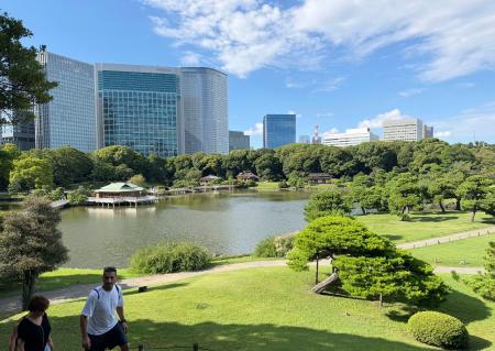 浜離宮恩賜庭園＝東京都中央区