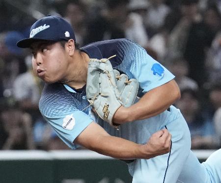 日本ハム戦に先発した西武・平良＝ベルーナドーム