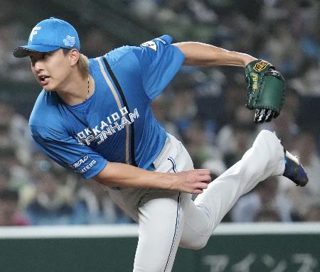 西武戦に先発した日本ハム・達＝ベルーナドーム
