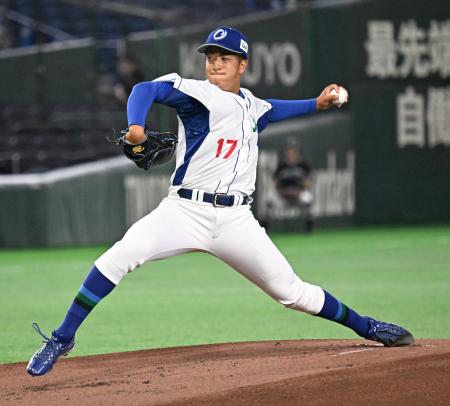 ＪＲ北海道ク戦に先発した王子・樋口＝東京ドーム