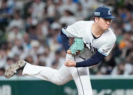 楽天戦に先発した西武・武内＝ベルーナドーム